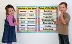 Days of the Week & Months of the Year Posters - 43 x 56cm - Pack of 2 - STF242