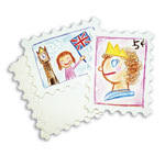 Design Your Own Stamp - 23 x 30cm - Pack of 32 - STF258